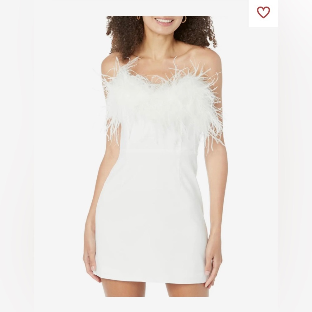 Revolve Line and Dot Amor Dress White Size Small